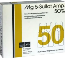 Mg 5 Sulfat Amp. 50% Infusionslösungs