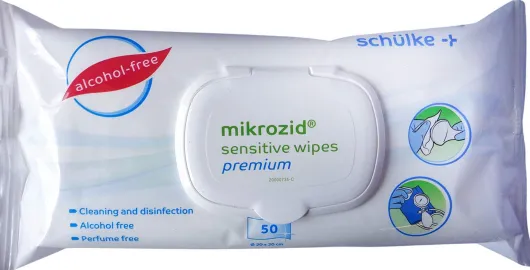 Mikrozid Sensitive Wipes Premium Des.Mp+flä.Sof