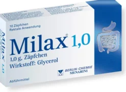 Milax 1,0 Suppositorien 10 Zäpfchen