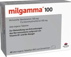 Milgamma 100 mg 60 Überzogene Tabletten