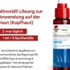 Minoxidil Doppelherz Pharma 50 mg je ml 3 x 60 ml Lösung für Männer
