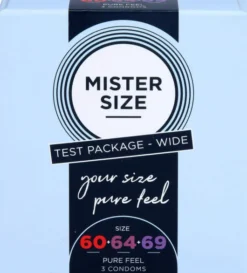 Mister Size Probierpackung 60-64-69 Kondome 3 Stüc