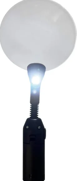Möller-Therm LED-Standlupe mit abnehmbarem Fuß