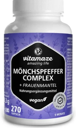 Mönchspfeffer Complex Frauenmantel 270 Kapseln