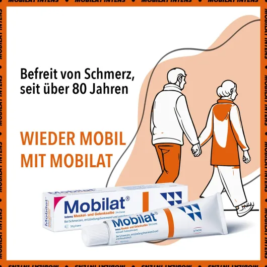 Mobilat Intens Muskel- und Gelenksalbe 3% 50 g