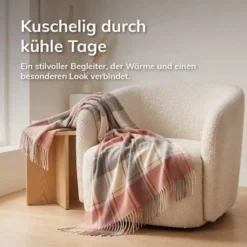 Modisches Schaltuch kariert, 1 Stück