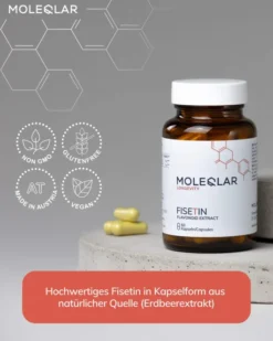 Moleqlar Fisetin Flavonoid Extract 60 Kapseln