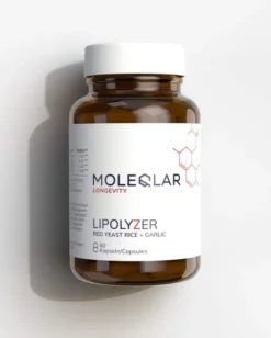 MoleQlar Lipolyzer roter Reis Extrakt und Knoblauchextrakt 60 Kapseln