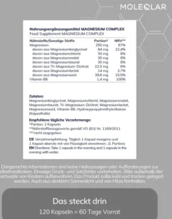 MoleQlar Longevity QNESIUM 120 Kapseln