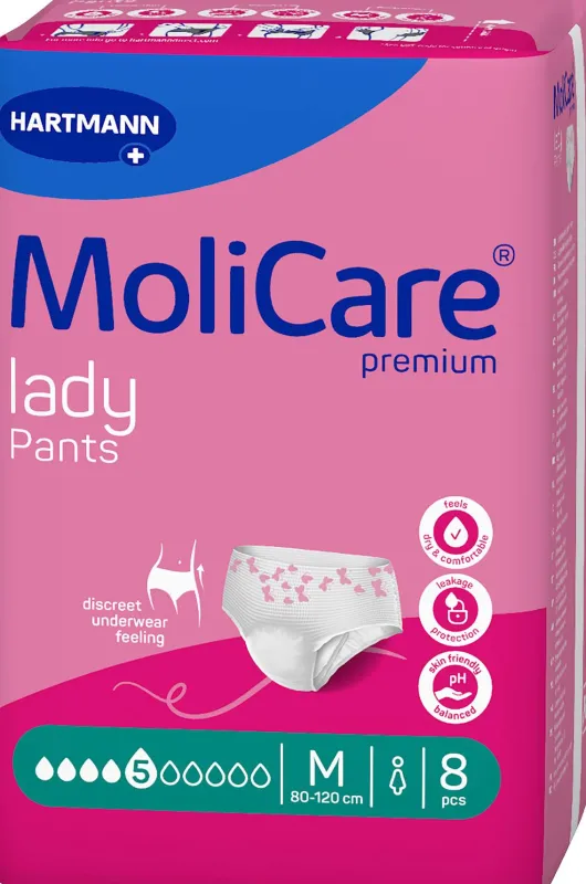 Molicare Premium lady Pants 5 Tropfen Größe M