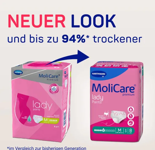 Molicare Premium lady Pants 5 Tropfen Größe M