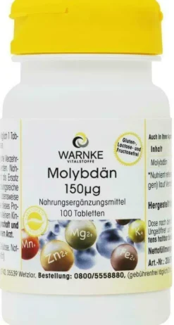 Molybdän 150 µg 100 Tabletten