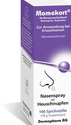 Momekort 50 µg Je Sprühstoß 18 G Nasenspray