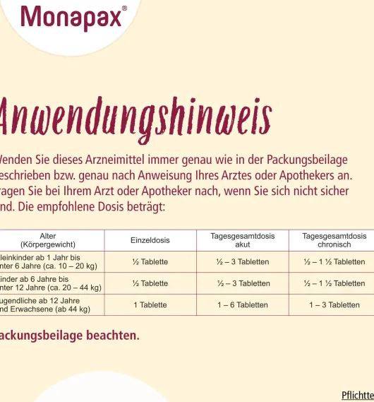 Monapax Tabletten 100 Stück