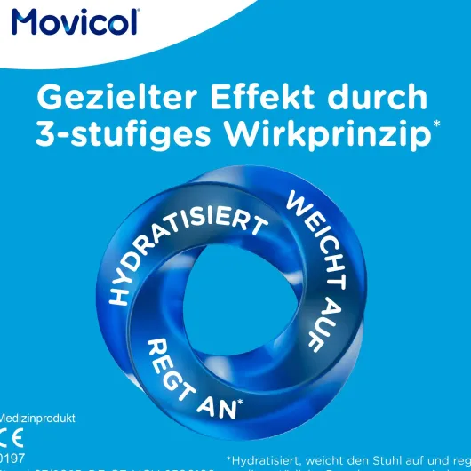 Movicol Schoko Plv.Z.Her.E.Lsg.Z.Einnehmen 50 Stück
