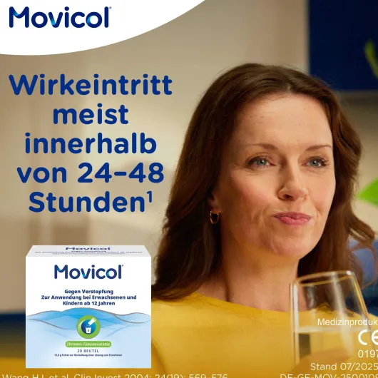 Movicol Schoko Plv.Z.Her.E.Lsg.Z.Einnehmen 50 Stück
