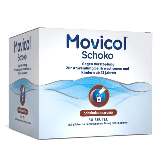 Movicol Schoko Plv.Z.Her.E.Lsg.Z.Einnehmen 50 Stück