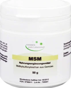 Msm Nahrungsergänzungsmittel 50 G Pulver Gemüse