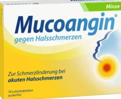 Mucoangin Minze 18 Lutschtabletten