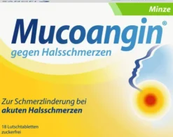 Mucoangin Minze 18 Lutschtabletten