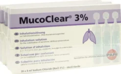 Mucoclear 3% Nacl Inhalationslösung 60 X 4 ml