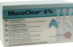 Mucoclear 6% Nacl Inhalationslösung 60x4 ml Inhalationslösung
