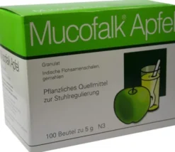 Mucofalk Apfel Granulat 100 Beutel