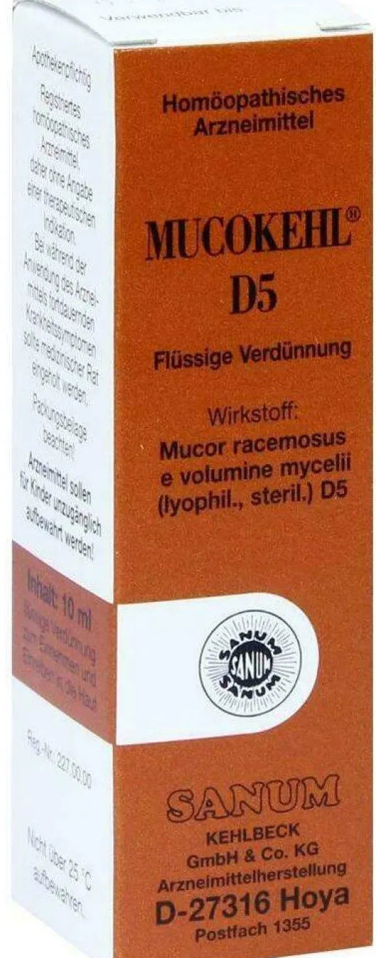 Mucokehl D5 10 ml Tropfen