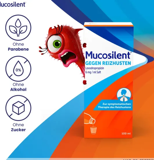 Mucosilent gegen Reizhusten 100 ml