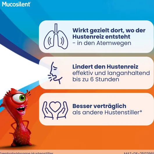 Mucosilent gegen Reizhusten 100 ml