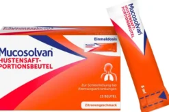 Mucosolvan Hustensaft-Portionsbeutel 15 x 5 ml