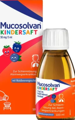 Mucosolvan 100 ml Kindersaft 30 mg je 5 ml