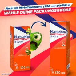 Mucosolvan Saft 30 mg pro 5 ml 100 ml Saft