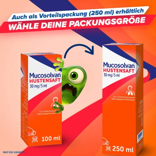 Mucosolvan Saft 30 mg pro 5 ml 250 ml Saft