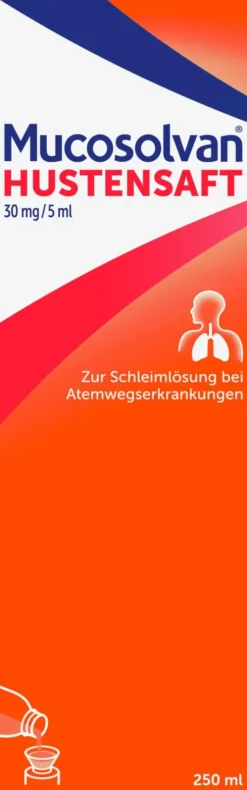 Mucosolvan Saft 30 mg pro 5 ml 250 ml Saft