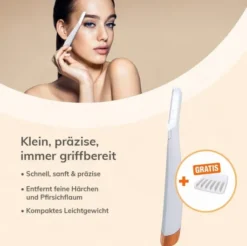 Multifunktionsrasierer mit LED Licht inkl. 6 Klingen