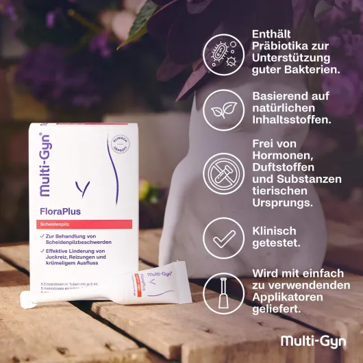 Multi Gyn Floraplus 5 X 5 ml Gel