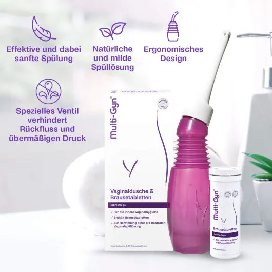 Multi-Gyn Vaginaldusche Kombipack Brausetabletten
