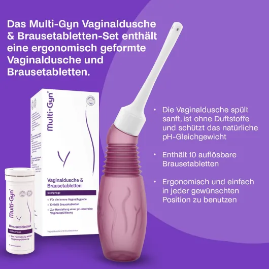 Multi-Gyn Vaginaldusche Kombipack Brausetabletten