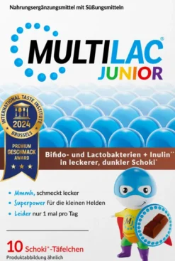 Multilac Junior Täfelchen 10 Stück
