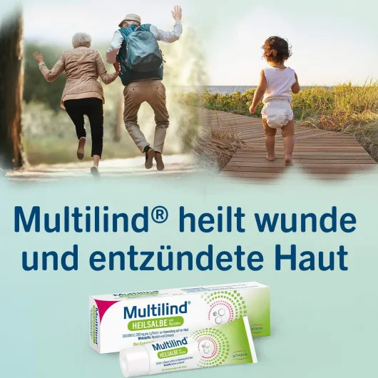 Multilind Wund-und Heilsalbe mit Zinkoxid und Nystatin 50 g