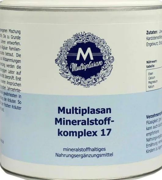 Multiplasan Mineralstoffkompex 17 Pulver