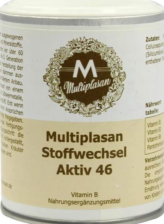 Multiplasan Stoffwechsel Aktiv 46 Tabletten