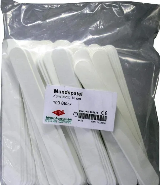 Mundspatel Kunststoff
