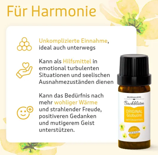 Murnauer Bachblüten Original Globulini Nach Dr.Bach 10 G Globuli