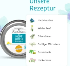 Murnauers Bachblüten Kopf Hoch Bonbons 50 g