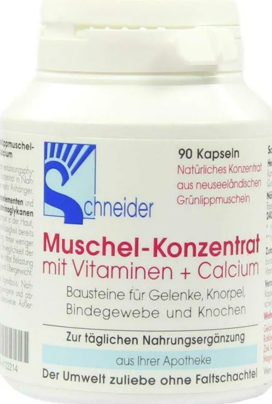 Muschel Konzentrat Mit Vitaminen 90 Kapseln