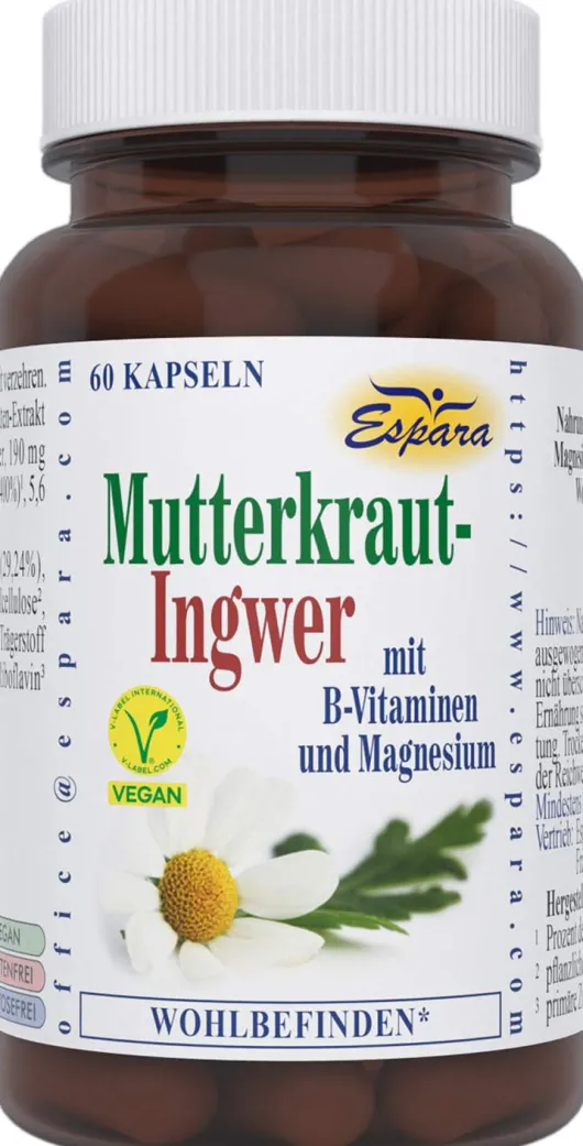 Mutterkraut Ingwer 60 Kapseln