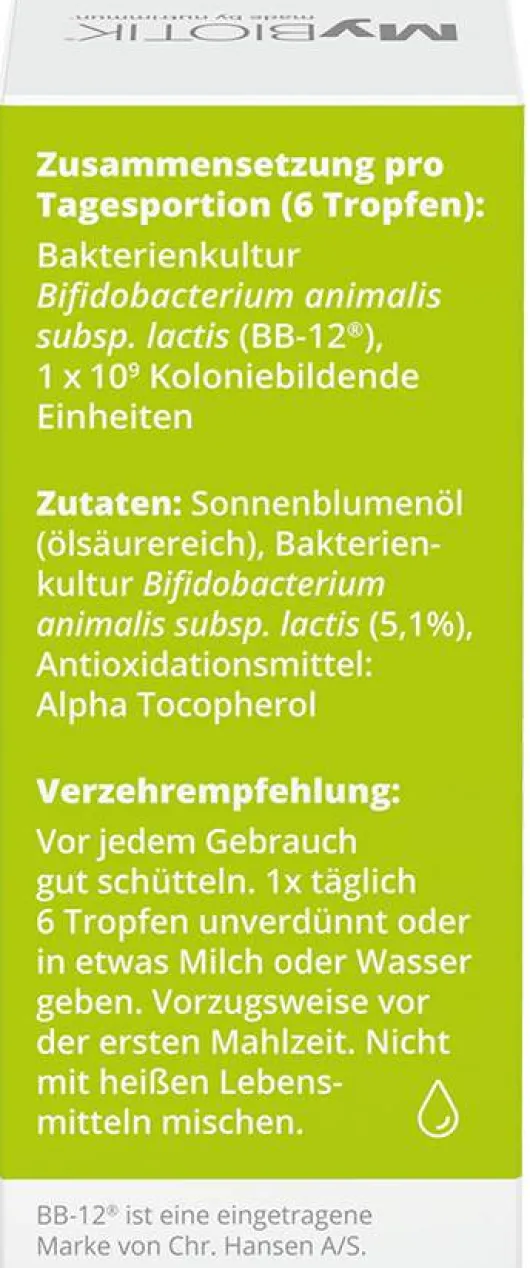 MyBiotik Baby Flüssigkeit zum Einnehmen Bakterienkultur 8 ml