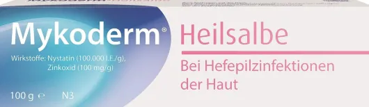 Mykoderm Heilsalbe Nystatin und Zinkoxid 100 g